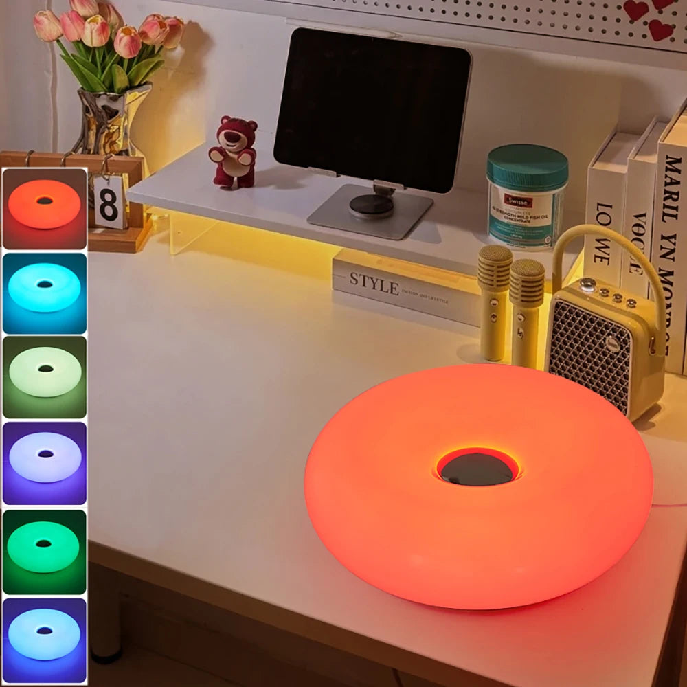 Lampe d'Ambiance Bauhaus LED RGB – Éclairage Tactile USB