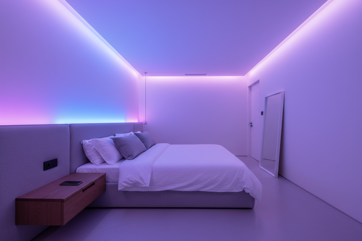 Bande LED RGB Connectée Bluetooth - 16 Millions de Couleurs | HomeNova